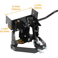 Load image into Gallery viewer, KUAFU Sleeve Hitch Compatible with Husqvarna Cub Cadet Craftsman MTD Garden Lawn Mower Tractors Replacement for 585607901 Steel Powder Coated Black
