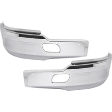 ALMULOO Front Bumper Corner Compatible with 2013-2021 Kenworth T680 with Bracket Replace for KEN08-0001CH-L KEN08-0001CH-R Steel Chrome- Left & Right Side