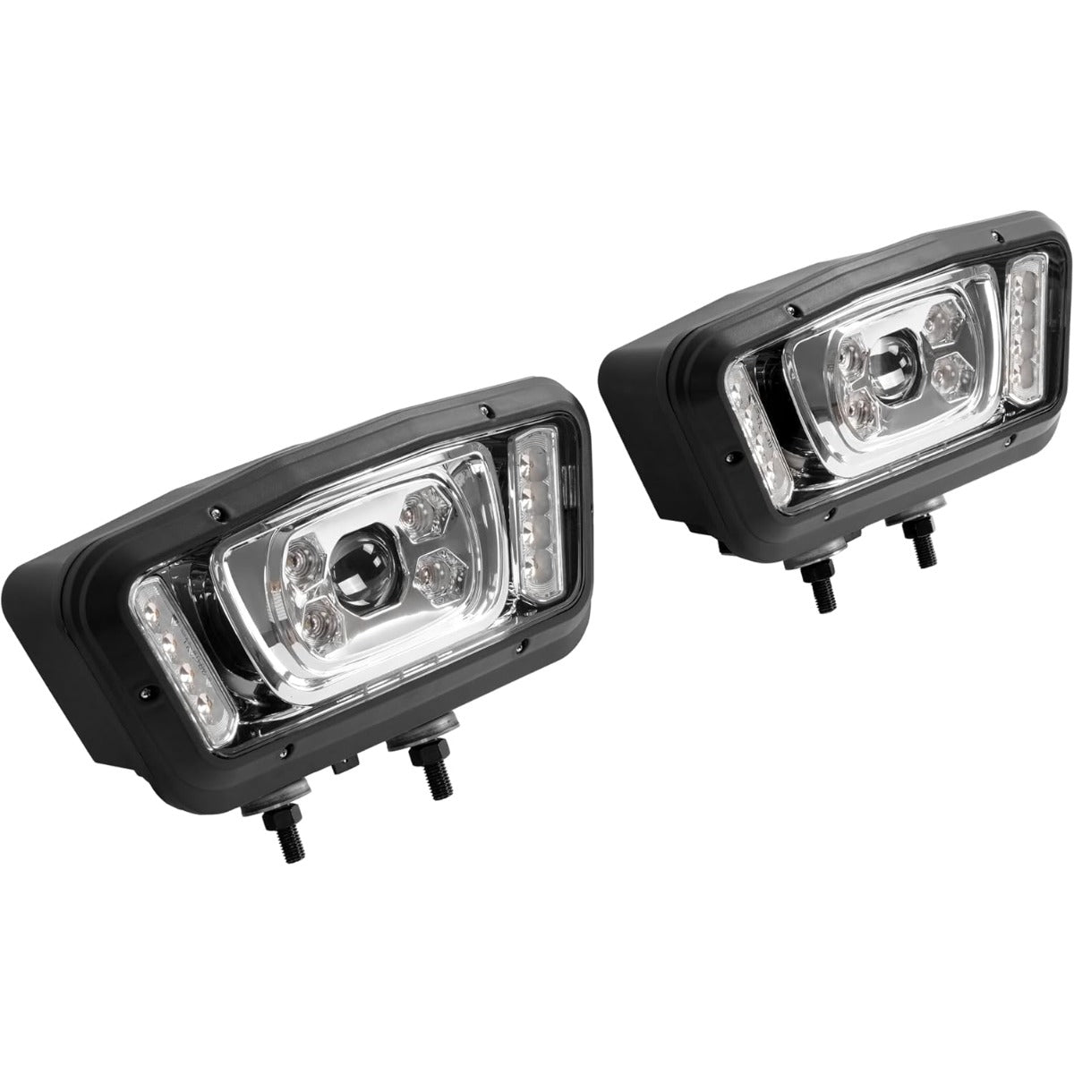 ALMULOO Snow Plow Light Clear Lens Compatible with All Snowdogg Plows