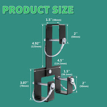 KUAFU Universal Can Couplers Receiver Multiple Wheeled Trash/Recyclable