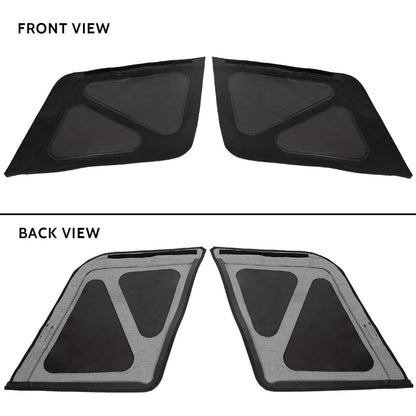ECOTRIC Windows Soft Top Compatible with 95-98 Suzuki Sidekick Geo Tracker | Tinted; Compatible with 1995-1998 Suzuki Sidekick/Geo Tracker, Soft Top Upper Skins Trail Top Cover Black Waterproof