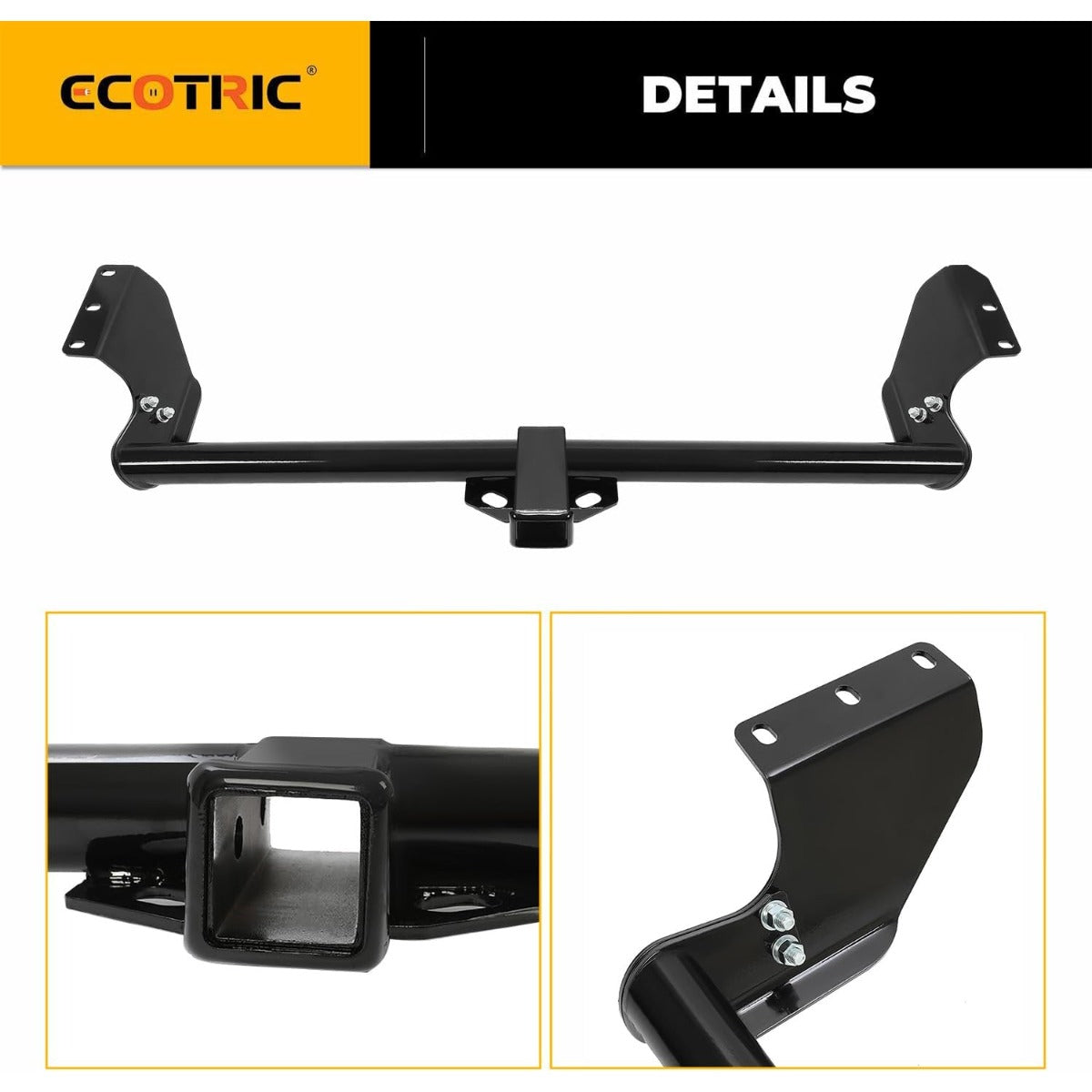 ECOTRIC Class 3 Trailer Hitch Receiver Compatible with 99-17 Honda Odyssey