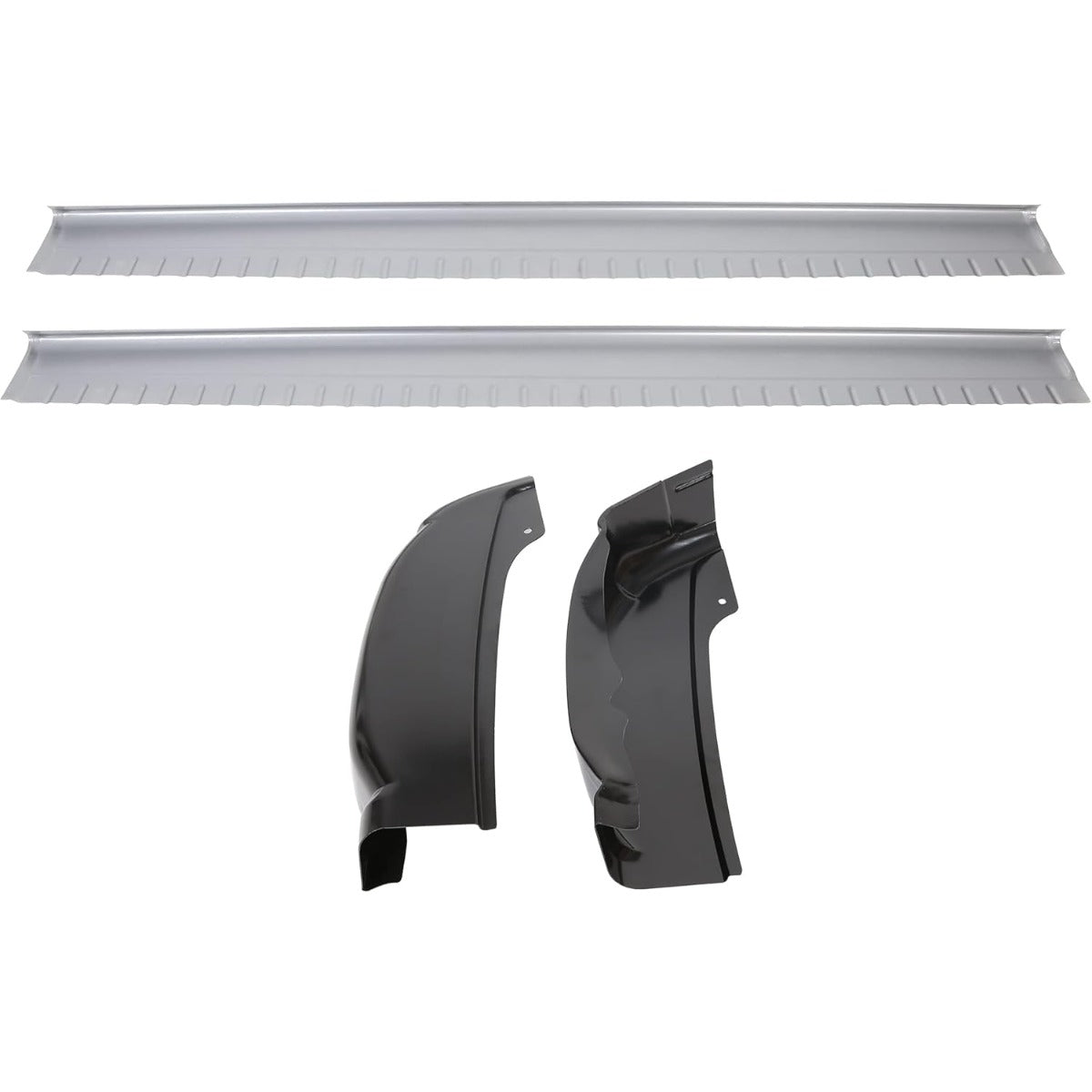 Rocker Panels Extended Cab & Cab Corners Compatible with 99-07 Chevy Silverado GMC Sierra 4DR Extended Cab (Pair) 2 Packages
