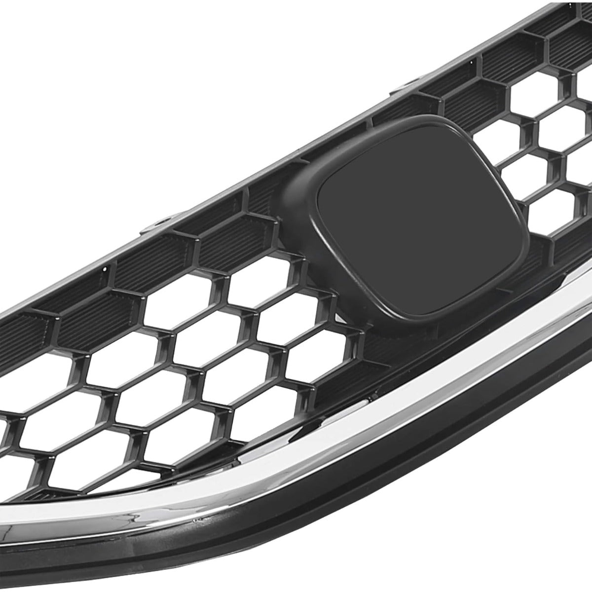 Front Grill Compatible with 2013 2014 2015 Honda Civic Sedan HO1200216 HO1202109 71121TR3A01 71122TR3A01 Front Bumper Hood Grille W/Chrome Molding