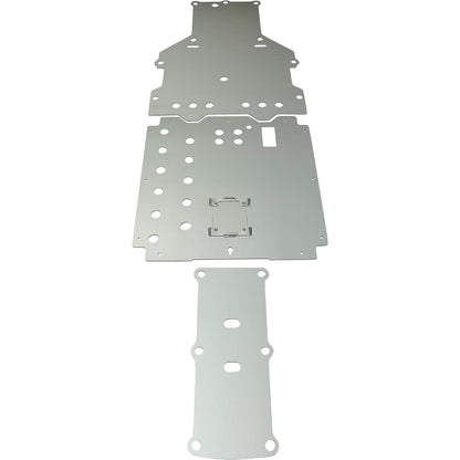ECOTRIC 3/16" Skid Plate Compatible With 2013-2020 Honda Pioneer 700 Aluminum