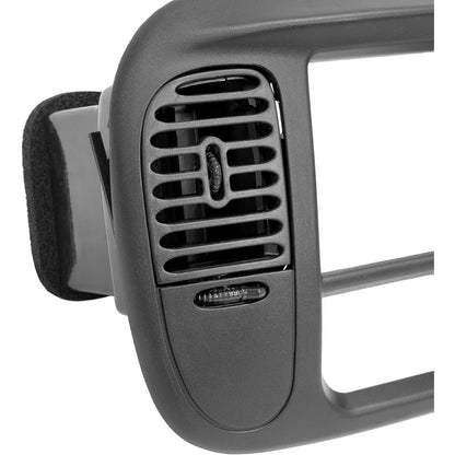Center Dash Radio A/C Air Vent Cover Compatible with 1997-2003 Ford F150 Expedition Painted Dashboard Bezel Climate Panel Trim ABS Plastic (Matte Black)