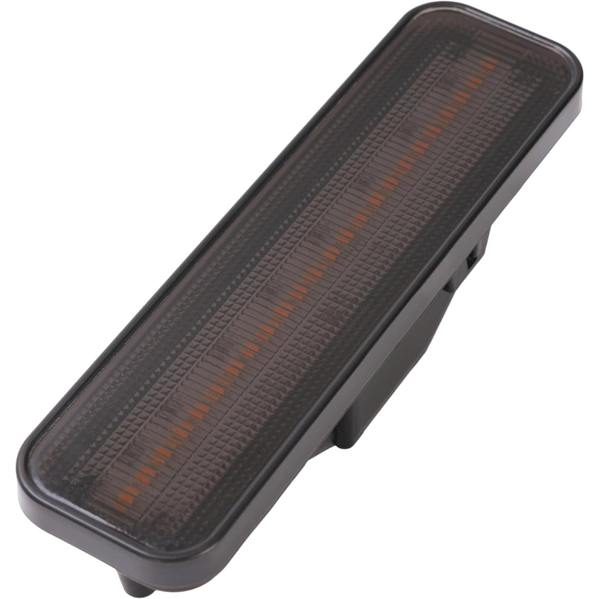 KUAFU Front & Rear Side Marker Light Compatible with 1978-1987 Chevrolet Chevy El Camino Malibu GMC Caballero Replacement for 929986 Bumper LED Lamps Plastic Smoke Lens