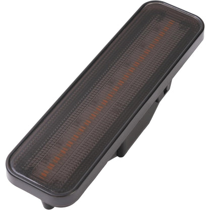 KUAFU Front & Rear Side Marker Light Compatible with 1978-1987 Chevrolet Chevy El Camino Malibu GMC Caballero Replacement for 929986 Bumper LED Lamps Plastic Smoke Lens