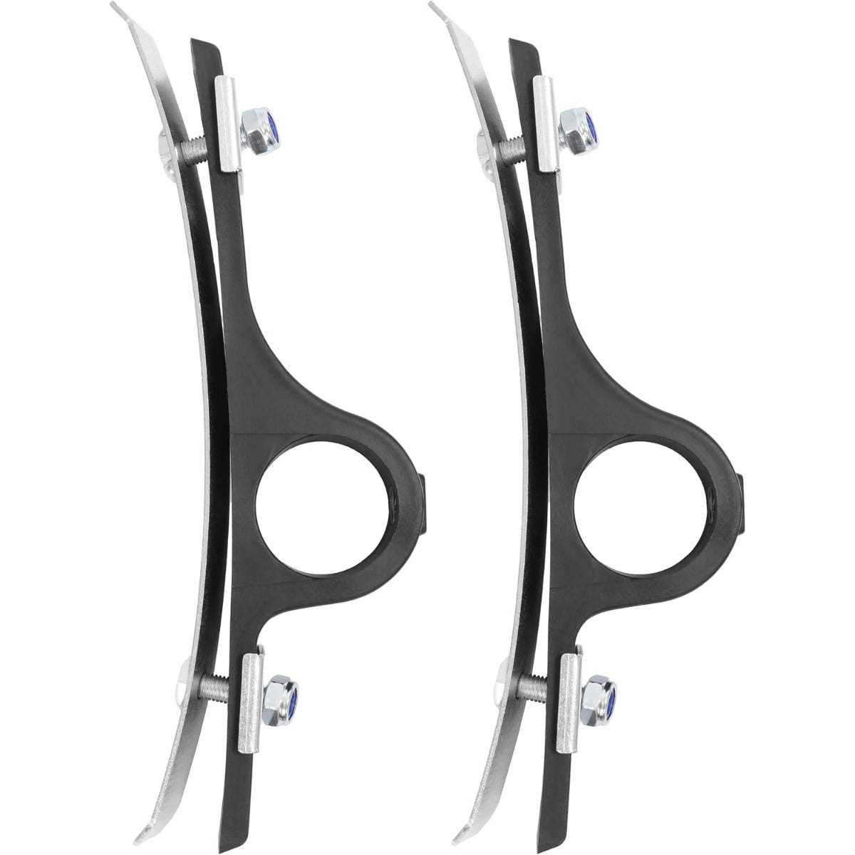 KUAFU Fender Brackets Assembly Replacement for 8591005, for Dump Trucks, | Garbage Trucks, Work Trucks, Utility Trucks for Use with 8590195, 8590245 Poly Fender Hanger Bracket 2 Pcs