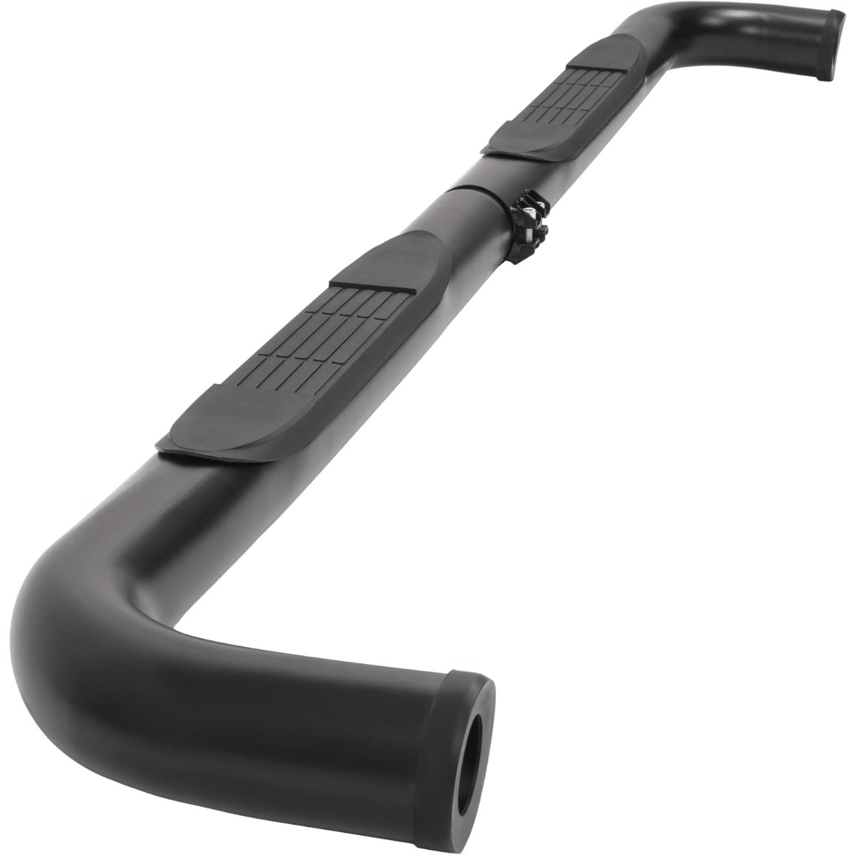 Running Board Side Step Compatible with 1988-1998 Chevy Chevrolet/GMC C/K 2 Door Extended CAB (Include Z71) Step Nerf Bar Steel+Plastic Powder Coated Black