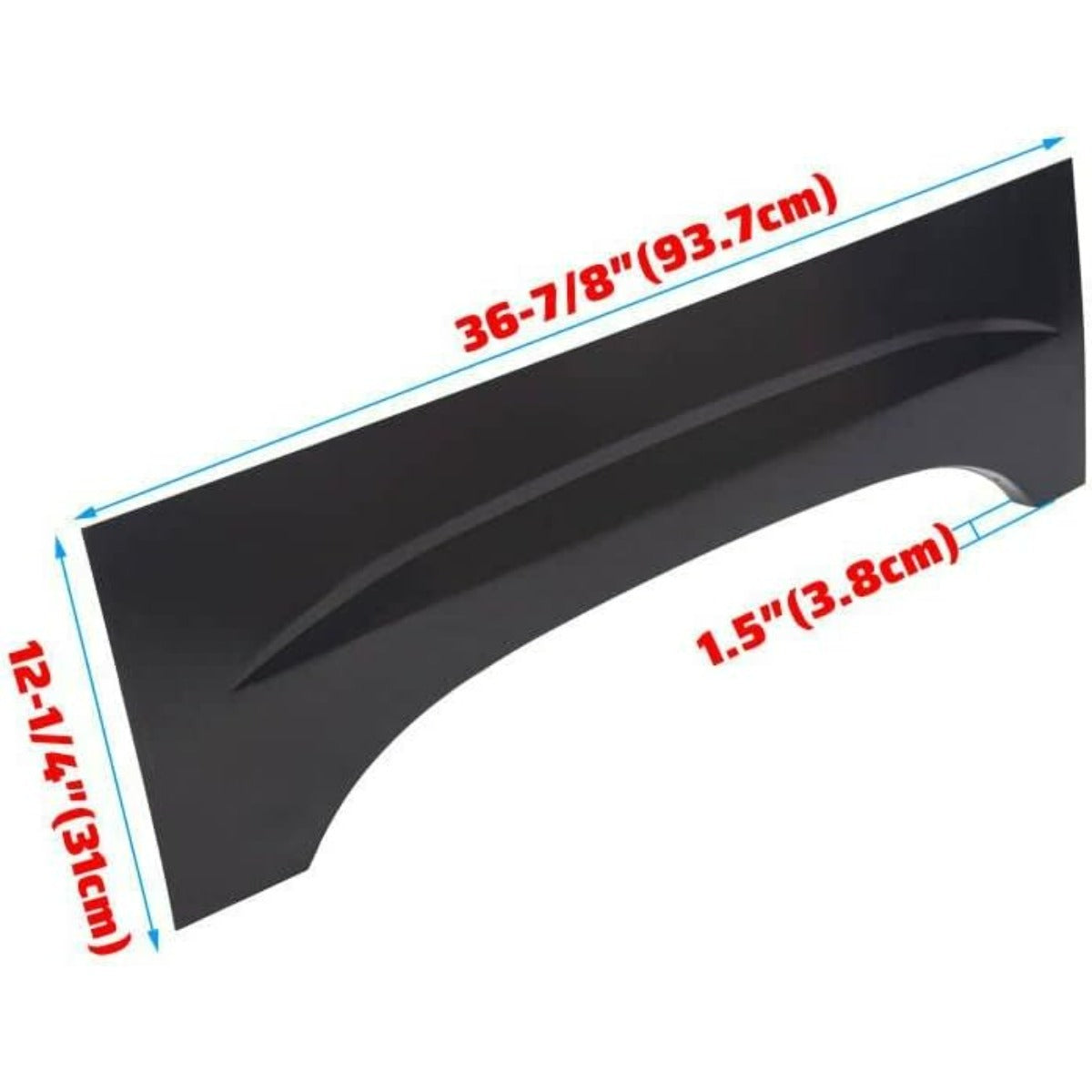 Rear Bed Wheel Arch Repair Panel Compatible with 1999-2007 Chevy Chevrolet Silverado GMC Sierra 1500 2500 3500 Pickup, Upper Wheel Quarter Patch Panel Driver & Passenger Side LYAM-370