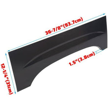 Rear Bed Wheel Arch Repair Panel Compatible with 1999-2007 Chevy Chevrolet Silverado GMC Sierra 1500 2500 3500 Pickup, Upper Wheel Quarter Patch Panel Driver & Passenger Side LYAM-370