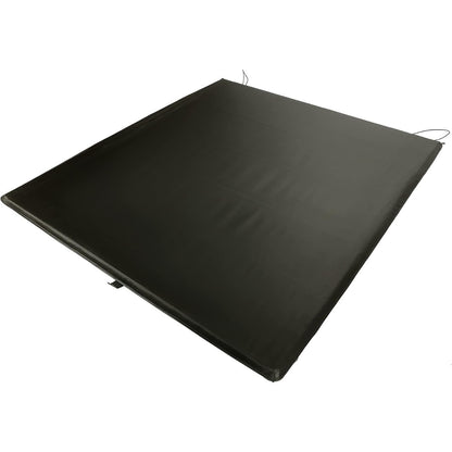 78" Soft Roll-Up Tonneau Cover Compatible with 1999-2007 Chevy Silverado GMC Sierra 1500 2500 3500 HD/Classic Models with 6.5' Bed Truck Bed Cover