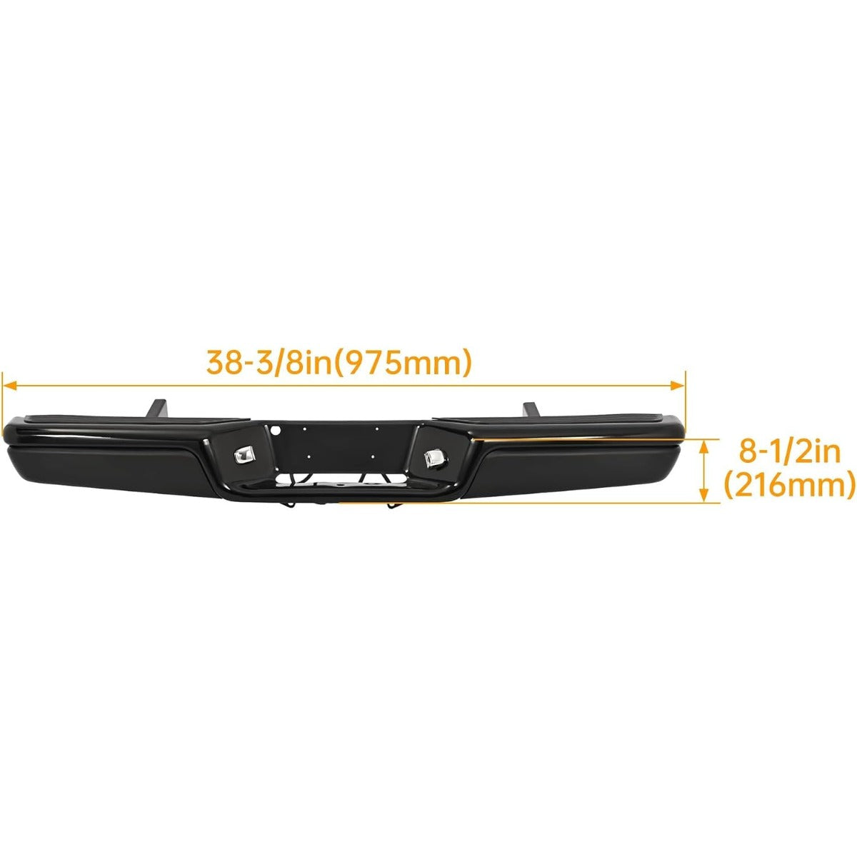 KUAFU Bumper Compatible with 1997-2004 Dakota Model Step Bumper