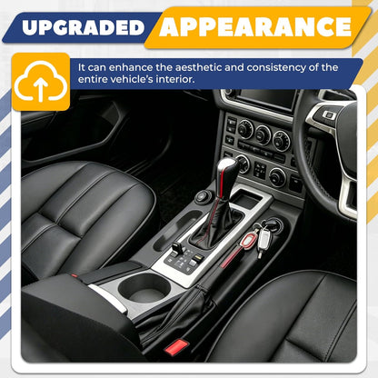 Center Console Cover Compatible with 2003-2006 Land Rover Range Rover Replacement for FJV500190PVA ABS Plastic Black