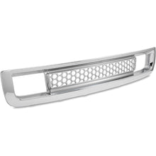 Front Bumper Lower Grille Compatible with 2007-2013 GMC Sierra 1500 Denali Replacement for GM1036131 Bumper Grill Chrome Silver