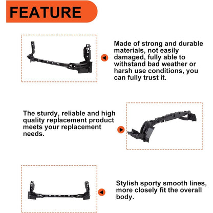 Lower Grille Reinforcement Compatible with 2011-2016 Ford F-250 F-350 F-450 F-550 Super Duty Replace for FO1223128 BC3Z-17A792-B BC3Z17A792 LYAP-329S