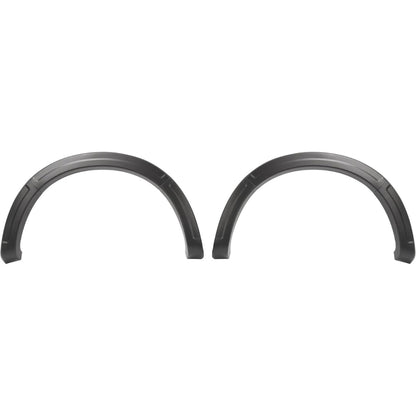4Pcs Fender Flares Set Compatible with 2017-2022 Ford F-250/350 Super Duty Single Rear Wheel Front & Rear Wheel Arch Cover Protector Plastic(PP) Textured Black
