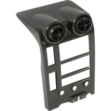HECASA Dash Bezel Compatible with 2005-2007 Hummer H2 Replacement for D04478029KE Carbon Fiber Color | Centrer Control Dashboard Air Vent Trim Cover Panel