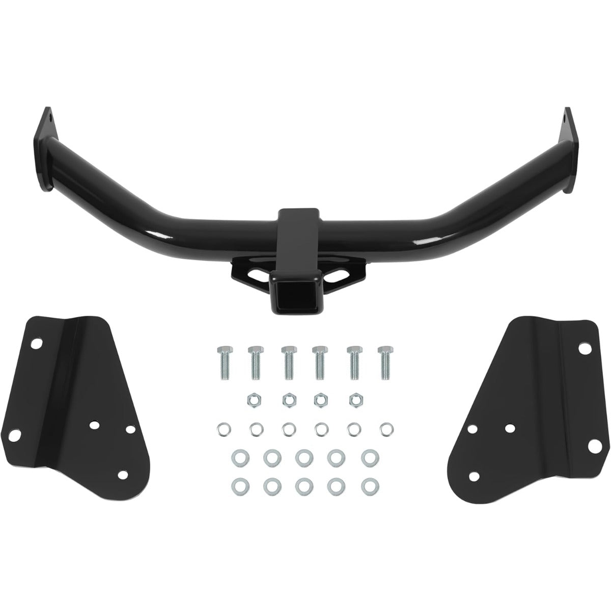 Class 3 Trailer Hitch Compatible with 2011-2023 Dodge Durango 2012-2021 Jeep Grand Cherokee 2022 Jeep Grand Cherokee WK All Trailer Tow Hitch 2 Inch Receiver, NN2173
