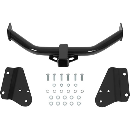 Class 3 Trailer Hitch Compatible with 2011-2023 Dodge Durango 2012-2021 Jeep Grand Cherokee 2022 Jeep Grand Cherokee WK All Trailer Tow Hitch 2 Inch Receiver, NN2173