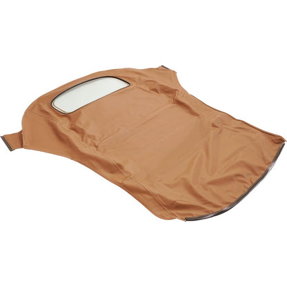 Convertible Soft Top for  2003-2010 Volkswagen Beetle Replacement Soft Roof with Clear Heated Glass Window Tan Sailcloth Vinyl