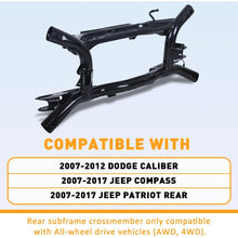 ECOTRIC Suspension Crossmember Compatible with 07-17 Compass Patriot