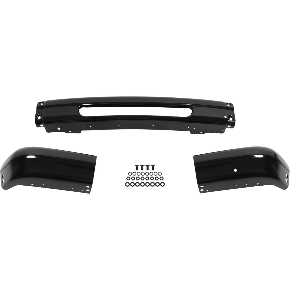 KUAFU Front Bumper Face Bar 3Pcs 4C2Z17757AAA FO1002341