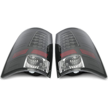 ALMULOO Tail Light Clear Lens Black Housing Compatible with 2009-2018 Dodge RAM 1500 2500 3500 2019-2021 RAM 1500 Classic
