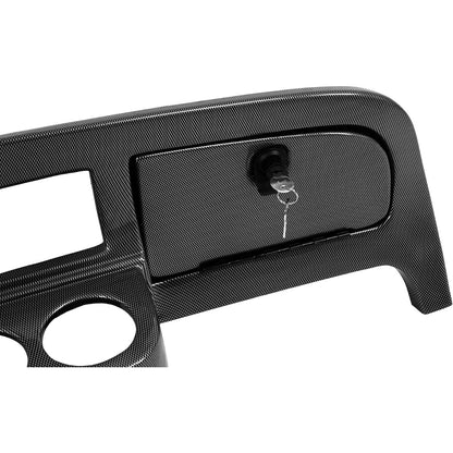 WUTIST Dashboard Cover Golf Cart Dash Compatible with 2014-Up EZGO Freedom TXT & Express S4/L4, S6/L6 W/Locking Doors & Keys ABS Plastic
