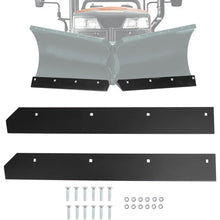 WUTIST 48" Snow Plow Cutting Edge Both Halves Bolt kit Compatible with Boss
