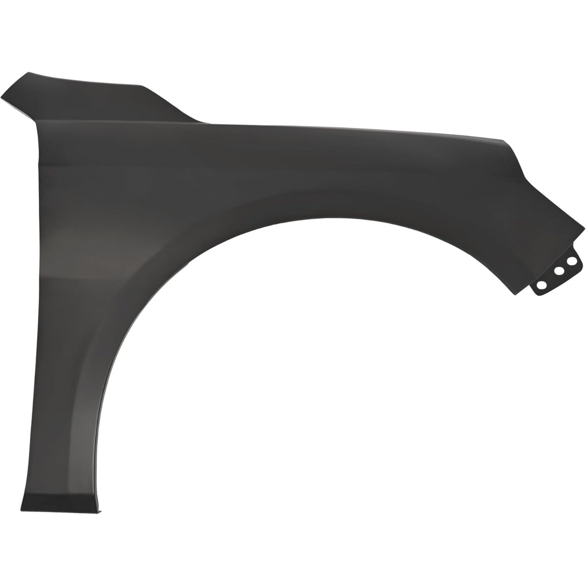 Front Fender for  2016-2023 Chevy Chevrolet Malibu Replacement for  Steel Fender Panel Primed Black (Right Passenger Side)