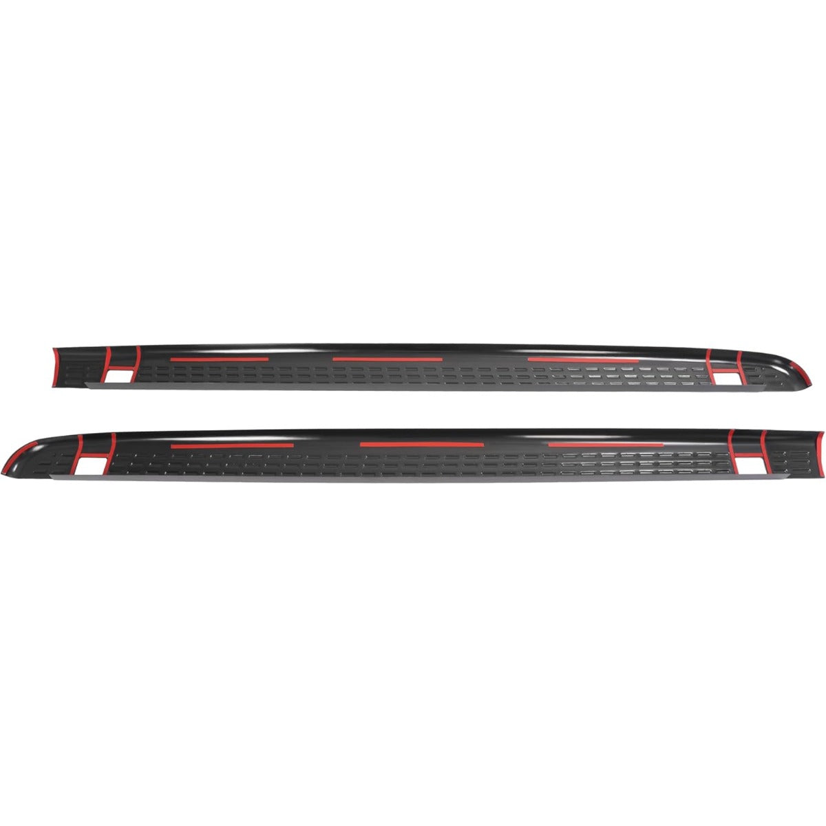 ALMULOO 6.5Ft Truck Bed Side Rail Cover Compatible with 2007-2013 Chevy Chevrolet Silverado 1500, 2007-2014 Silverado 2500/3500 HD Plastic(ABS) Black Rail Caps Protector Molding