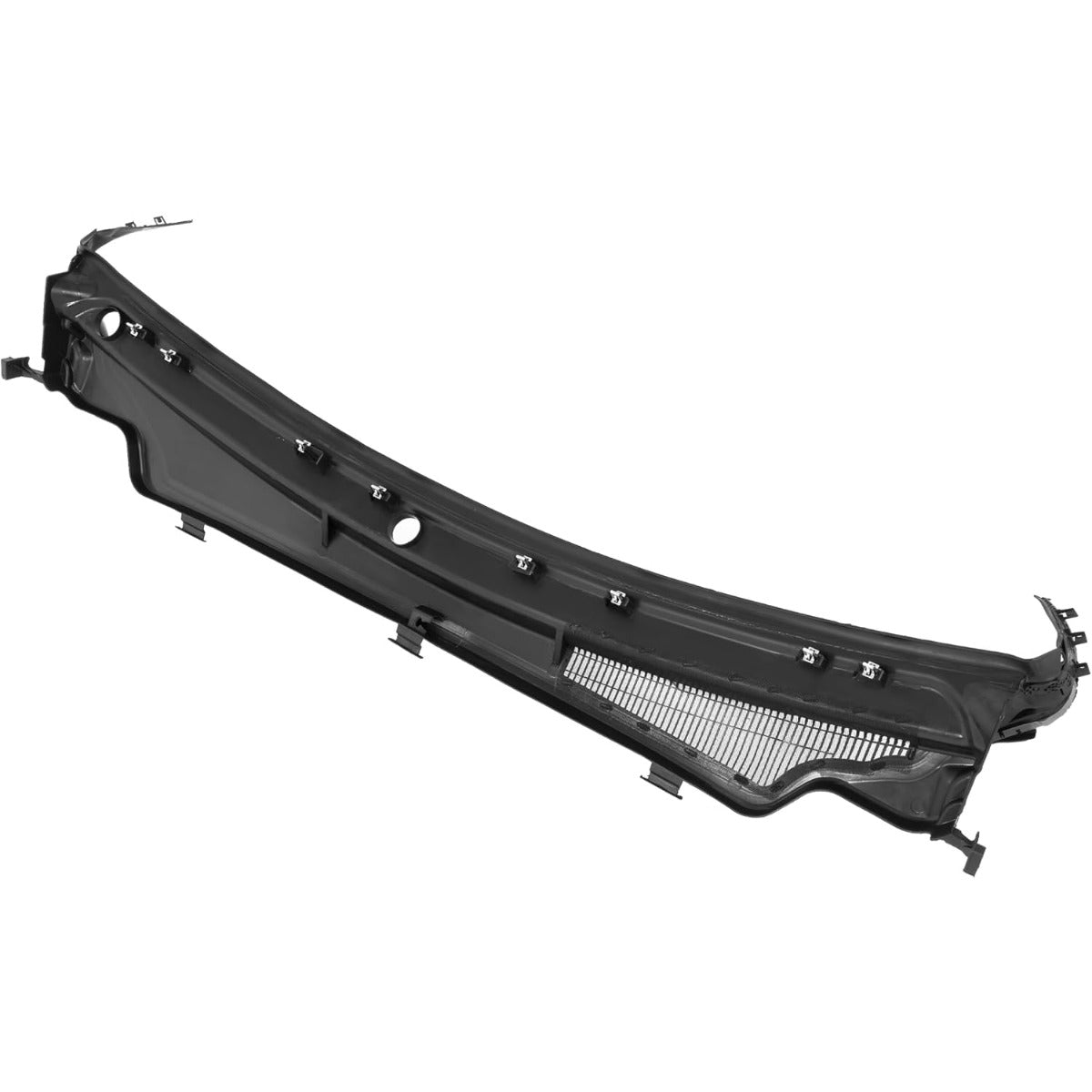 Windshield Wiper Cowl Panel Compatible with 2011-2015 Jeep Grand Cherokee, Air Inlet Window Cover Cowl Top Panel 55079197AH CH1271101 Black Plastic PP