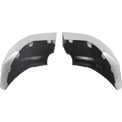 ECOTRIC Rear Bumper End Caps Cover Compatible with 2007-2014 Toyota FJ Cruiser W/O Special Edition Package Bumper Extension 2 Pcs Replacement for TO1104121 TO1105121 5246235021