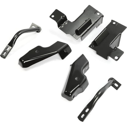 KUAFU 6PCS Front Bumper Brackets Compatible with 2003-2006 Silverado 1500
