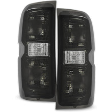 Tail Lights Compatible with 2014-2018 Chevy Chevrolet Silverado 1500/2500/3500 HD GMC Sierra 3500 HD Dually Model Replacement for GM2800261 Brake Lamps w/o Bulbs Smoke Lens Chrome Housing Pair LYPL-148S-2
