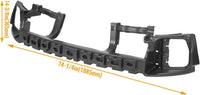Load image into Gallery viewer, ECOTRIC Front Bumper Absorber Compatible with 2013-2024 Dodge Ram 1500 All Cab Types Replacement For Part Number 68145441AC CH1070834 CH1070834C Face Bar Impact Bar LYAP-427
