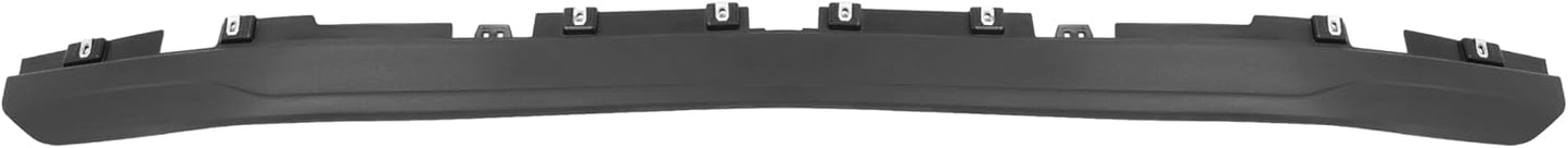 Front Bumper Valance Compatible with 2015 2016 2017 Ford F150 F-150 Replacement for FO1095267C, FO1095267, FL3Z17626AA Air Dam Deflector Lower Valance Black LYAP-X1443