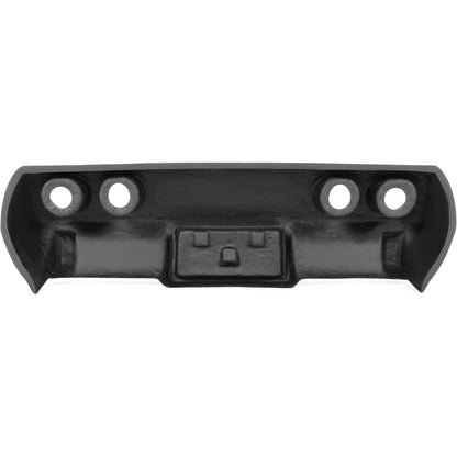 ALMULOO Front & Rear Bumper Kit Compatible with 1975 Corvette w/Letter Indents Fiberglass Painted(Primer) Black