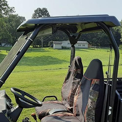 Universal Hard Top Roof Compatible with JD Gator 625 825i/Kawasaki MULE 4010/Bobcat 3400/Yamaha Rhino/Kawasaki Teryx/Full Size Polaris Ranger New Black LYMP-002T