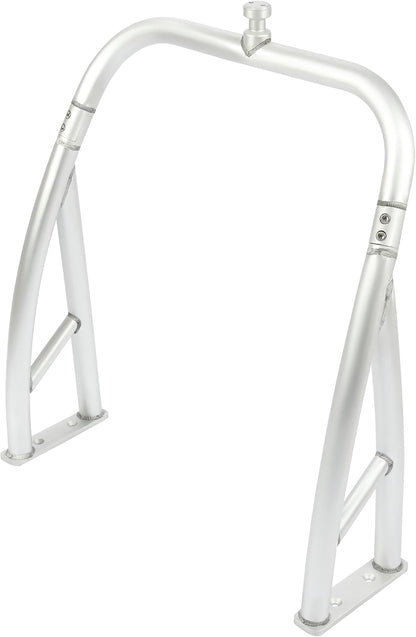 Rear Ski Tow Bar Universal Compatible with Pontoon Boats Outboard Motor Pylon Pole Width 43inches (Aluminum) LYOM-024