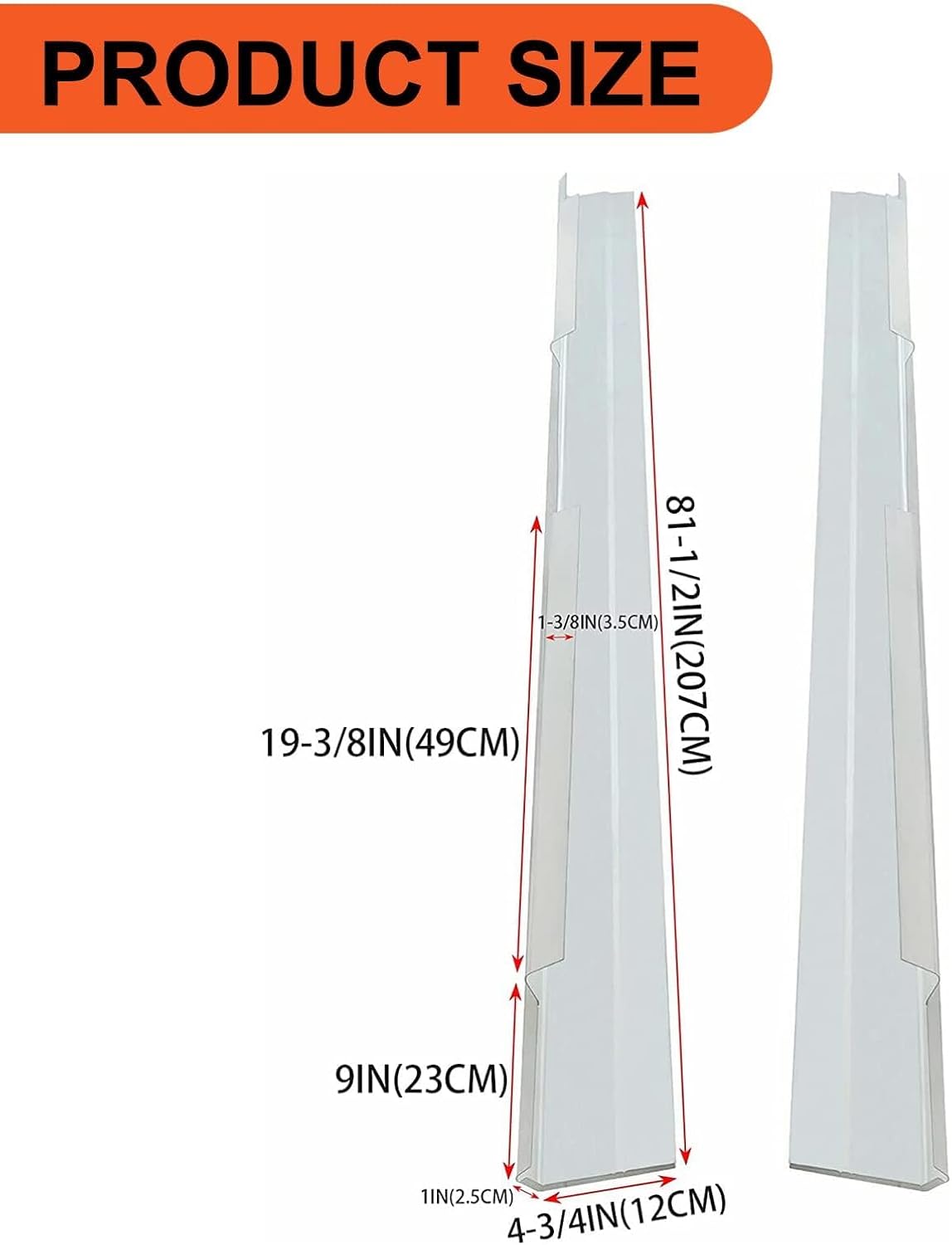 Slip On Rocker Panels Compatible with 1999-2007 Chevy Silverado GMC Sierra 4 Door Crew Cab Replacement LYAM-270-1