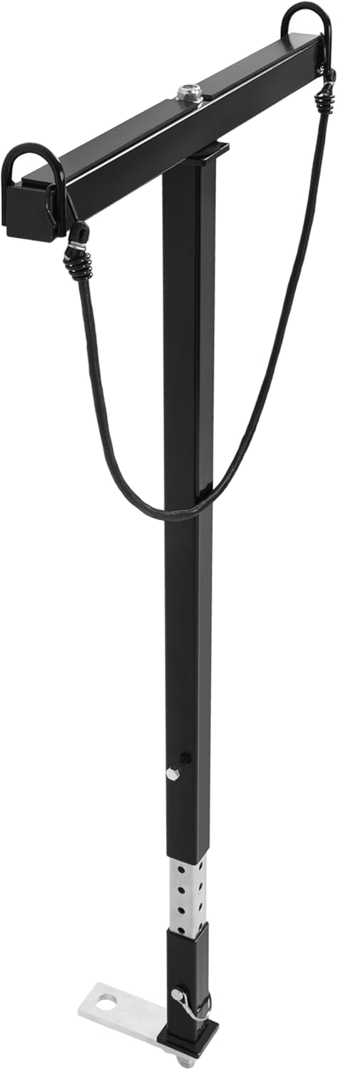 Universal Kayak Loader for Most Cars Trucks Canoe Kayak Mount Rack Steel Black Silvery Powder Coated+Zinc-Plated LYOM-267