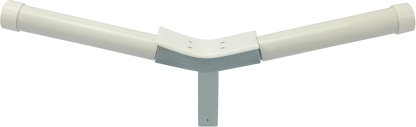 Boat Trailer V Guides Fits 3inches x 3inches Front Cross Member Galvanized Front Boat Trailer Guide V Guide Bow Rest Centering Support Kit LYOM-006