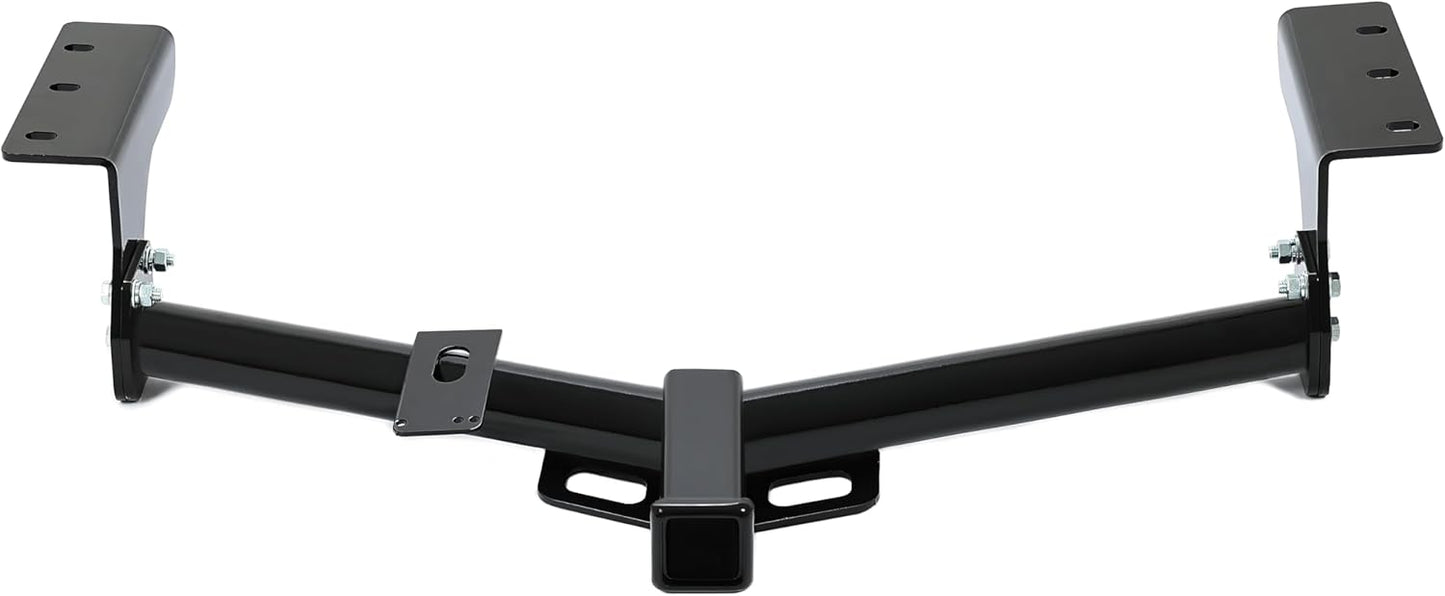 Class 3 Trailer Hitch 2 Inch Receiver Compatible with 2006-2018 Toyota RAV4 Black Towing Hitch LYAM-X1084
