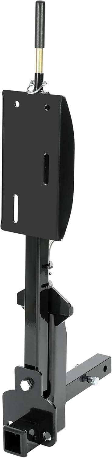 RV Spare Tire Carrier for 16inches 16.5inches 19.5inches 22.5inches and 24inches RV Motorhomes Wheels 2 Inch Receiver Mount, 10,000-pound Capacity, 400-pound Tongue Weight LYAM-X1042S