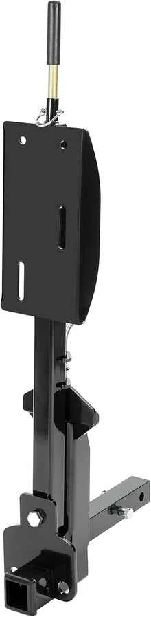 RV Spare Tire Carrier for 16inches 16.5inches 19.5inches 22.5inches and 24inches RV Motorhomes Wheels 2 Inch Receiver Mount, 10,000-pound Capacity, 400-pound Tongue Weight LYAM-X1042S