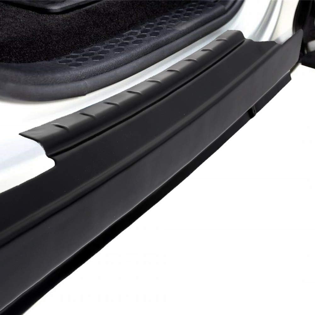 Rocker Panel Cover Guard Compatible with 2009-2018 Dodge Ram Crew Cab Molding Trim Matte Black Textured Finish Replace for 14064 LYAP-255