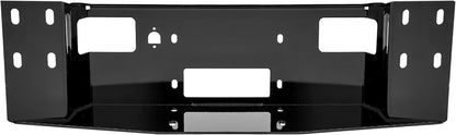 ALMULOO Universal Front Bumper Hidden Winch Mounting Plate for All Full Size Front Bumpers Compatible with Ford F150 F250 F350 F450 F550 Bronco Dodge Ram Winch Tray Mount Powder Coated Black